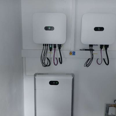 Installation Wechselrichter mit Speicher EFH